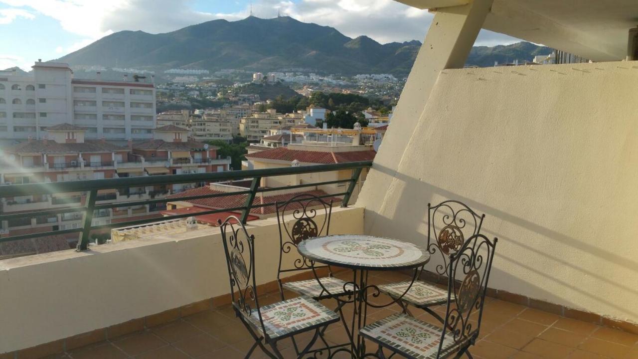 Atico 3 Habitaciones Benalmadena Costa Con Jacuzzi Y Barbacoa Privado Zewnętrze zdjęcie
